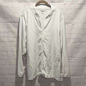 Carhartt White Full-Zip Lightweight Men's Performance Jacket Size‎ XL
